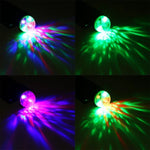 ไฟเวทีคริสตัลบอล LED RGB 4W USB พร้อมอะแดปเตอร์ Micro USB, พร้อมอะแดปเตอร์ Micro USB