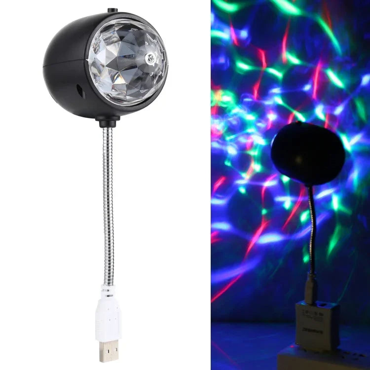 โคมไฟโปรเจคเตอร์เลเซอร์ LED USB 4W 5V