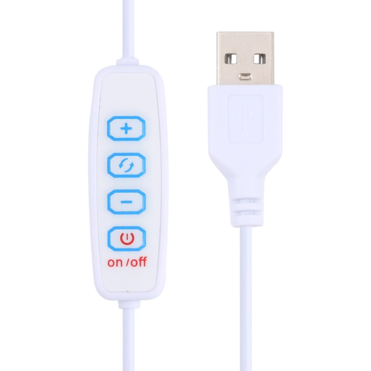30cm 36 LEDs Multifunctional USB Three-color Stepless Dimming LED Light Tube, DC 5V, 30cm