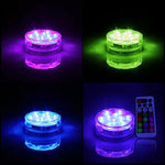 โคมไฟทรงกระบอก 10 ดวง LED ควบคุมด้วยรีโมท ระยะควบคุม (ในพื้นที่เปิด): 24-30 ฟุต, 10 ดวง LED