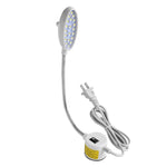 โคมไฟจักรเย็บผ้า LED ปรับความสว่างได้ แม่เหล็กทำงาน โคมไฟประหยัดพลังงาน 30 หลอดไฟ
