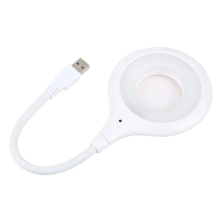โคมไฟตั้งโต๊ะพกพา USB 16 LED 400LM, 400LM