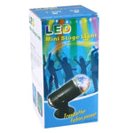 ไฟเวที LED ลูกบอลเวทมนตร์หมุนขนาดเล็ก 3W ปลั๊ก EU