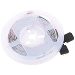 ไฟสายเชือก Bare Board 2835 SMD RGB LED, 60 ดวง LED ต่อเมตร, ความยาว 5 เมตร, 12V 2A 100-240V พร้อมรีโมทคอนโทรล 44 ปุ่ม