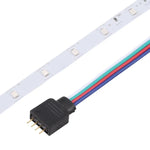 ไฟสายเชือก Bare Board 2835 SMD RGB LED, 60 ดวง LED ต่อเมตร, ความยาว 5 เมตร, 12V 2A 100-240V พร้อมรีโมทคอนโทรล 44 ปุ่ม