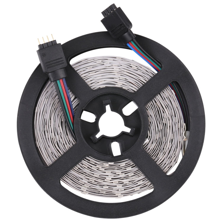ไฟสายเชือก Bare Board 2835 SMD RGB LED ควบคุมผ่านแอป Bluetooth, 60 ดวง LED ต่อเมตร, ความยาว 5 เมตร, 12V 2A 100-240V