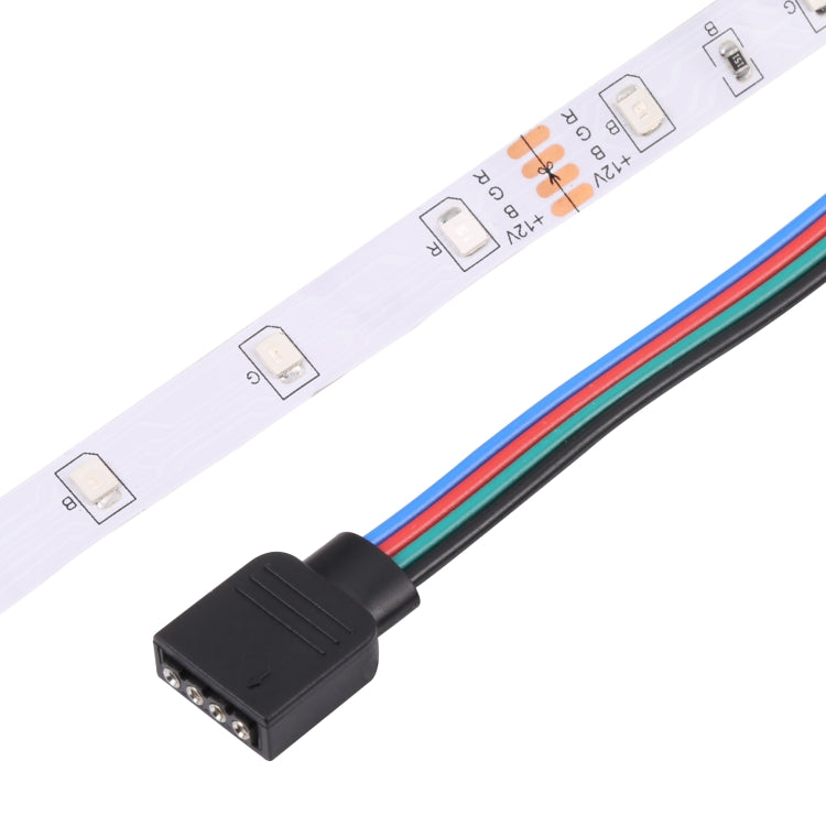 ไฟสายเชือก Bare Board 2835 SMD RGB LED ควบคุมผ่านแอป Bluetooth, 60 ดวง LED ต่อเมตร, ความยาว 5 เมตร, 12V 2A 100-240V