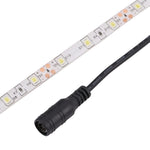 ไฟสายเชือก Bare Board 2835 SMD LED ปรับความสว่างได้ สีขาว/สีขาวอุ่น 2 ชิ้น, 60 ดวง LED ต่อเมตร, ความยาว 5 เมตร, 12V 2A 100-240V