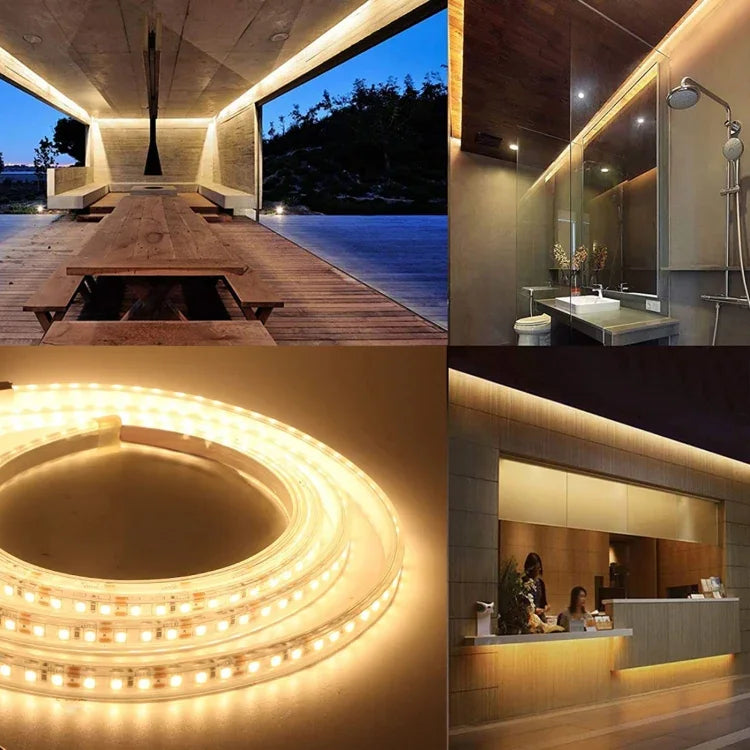 ไฟเชือก LED RGB 5050 SMD แบบบอร์ดเปล่า 2 ชิ้น, 30 LED/เมตร, ความยาว: 5 เมตร, 12V 2A 100-240V, พร้อมรีโมทคอนโทรล 24 ปุ่ม, 5050 SMD RGB LED, 5 เมตร x 2