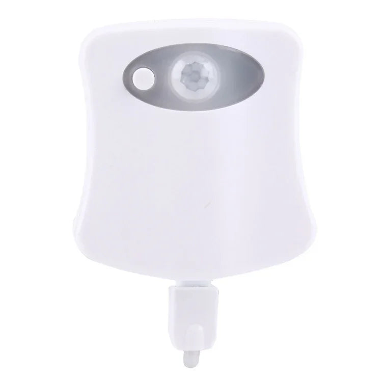 ไฟกลางคืนในร่ม 8 สี ไฟเซนเซอร์ตรวจจับการเคลื่อนไหว LED ฝาครอบที่นั่งโถสุขภัณฑ์ โคมไฟชาม LED1660, LED1660US