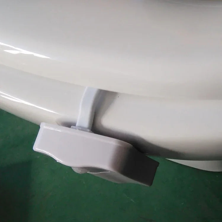 ไฟกลางคืนในร่ม 8 สี ไฟเซนเซอร์ตรวจจับการเคลื่อนไหว LED ฝาครอบที่นั่งโถสุขภัณฑ์ โคมไฟชาม LED1660, LED1660US