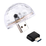 ไฟดิสโก้ KTV ดีเจ 4 LEDs Mini LED ควบคุมเสียงดนตรี, LED1799, LED1799T