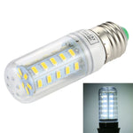 หลอดไฟประหยัดพลังงาน SMD 5730, DC 12-30V, E27 36 หลอด LED แสงขาว, E27 36 หลอด LED แสงวอร์มไวท์