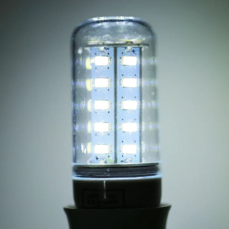 หลอดไฟประหยัดพลังงาน SMD 5730, DC 12-30V, E27 36 หลอด LED แสงขาว, E27 36 หลอด LED แสงวอร์มไวท์
