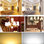 หลอดไฟประหยัดพลังงาน SMD 5730, DC 12-30V, E27 36 หลอด LED แสงขาว, E27 36 หลอด LED แสงวอร์มไวท์