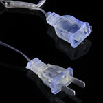 ไฟสายตาข่าย LED 200 ดวง พร้อมข้อต่อปลายสายและรีโมทมัลติฟังก์ชัน, ปลั๊กสหรัฐอเมริกา, AC 110V, ไฟสีรุ้ง ปลั๊กสหรัฐอเมริกา, ไฟสีขาว ปลั๊กสหรัฐอเมริกา, ไฟวอร์มไวท์ ปลั๊กสหรัฐอเมริกา
