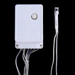 ไฟสายตาข่าย LED 200 ดวง พร้อมข้อต่อปลายสายและรีโมทมัลติฟังก์ชัน, ปลั๊กสหรัฐอเมริกา, AC 110V, ไฟสีรุ้ง ปลั๊กสหรัฐอเมริกา, ไฟสีขาว ปลั๊กสหรัฐอเมริกา, ไฟวอร์มไวท์ ปลั๊กสหรัฐอเมริกา