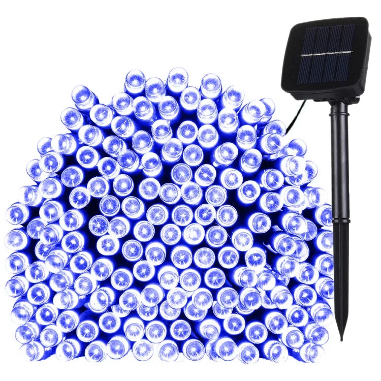 ไฟประดับวันหยุด 100 หลอด LED ความยาว 17 ม. แสงน้ำเงิน, 17 ม. แสงสีสัน, 17 ม. แสงขาว, 17 ม. แสงขาวอุ่น