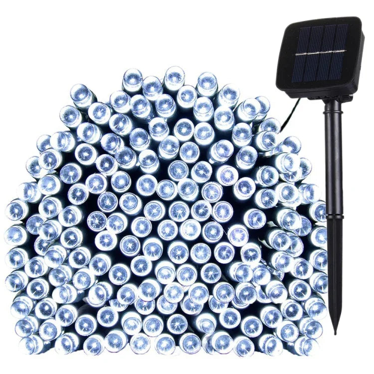 ไฟประดับวันหยุด 100 หลอด LED ความยาว 17 ม. แสงน้ำเงิน, 17 ม. แสงสีสัน, 17 ม. แสงขาว, 17 ม. แสงขาวอุ่น