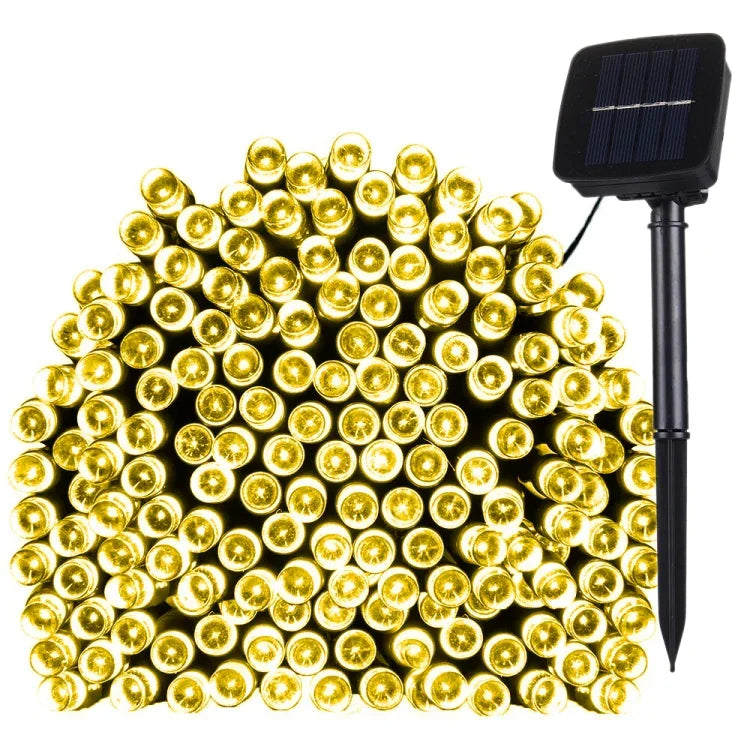 ไฟประดับวันหยุด 100 หลอด LED ความยาว 17 ม. แสงน้ำเงิน, 17 ม. แสงสีสัน, 17 ม. แสงขาว, 17 ม. แสงขาวอุ่น