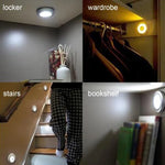 ไฟมินิ 6 ดวง LED สำหรับตู้เสื้อผ้า/ตู้เก็บของ/บันได/ห้องนอน ระยะเซนเซอร์: 5 เมตร, DC 5V
