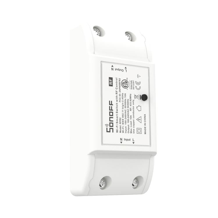 Sonoff โมดูลตั้งเวลาควบคุมระยะไกลไร้สายสมาร์ท WiFi 433MHz DIY สวิตช์ไฟฟ้าพร้อมรีโมท 4 ปุ่ม สำหรับบ้านอัจฉริยะ รองรับ iOS และ Android, 433MHz พร้อมรีโมท