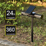 SZ-16008 โคมไฟดักยุงพลังงานแสงอาทิตย์สำหรับกลางแจ้ง กันน้ำ IP65 LED สำหรับตกแต่งสวน ฝังดิน พร้อมปลั๊กดิน