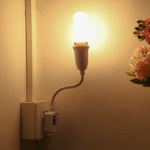 E27 Bulb Holder Flexible Extension Converter with Switch, US Plug, AU Plug, UK Plug, US Plug