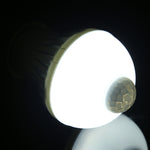 หลอดไฟ LED E27 5W 12 ดวง SMD 5730 300LM พร้อมเซนเซอร์ตรวจจับความเคลื่อนไหวอินฟราเรด ระยะเซนเซอร์: 4-6 เมตร, AC 220V, E27 5W แสงขาว, E27 5W แสงวอร์มไวท์