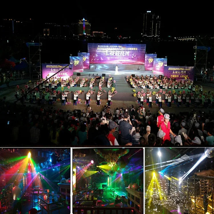 โหมด Master / Slave / DMX512 / Auto Run / ควบคุมด้วยเสียง, AC 220V