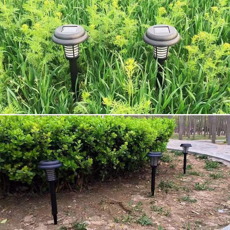 โคมไฟสนามหญ้าฟาร์มกำจัดยุงและแมลงพลังงานแสงอาทิตย์ LED กันน้ำ IP44