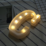 ไฟ LED แขวนตั้งพื้นสีขาวอุ่น ใช้แบตเตอรี่ รุ่น A, N, B, O, C, P, D, Q, E, R, F, G, T, U, V, I, W, J, K, X, L, M, Z