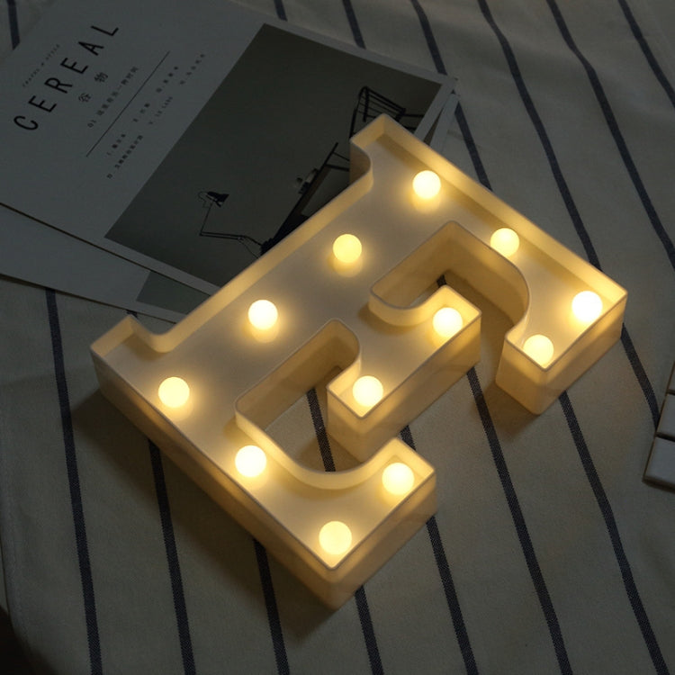 ไฟ LED แขวนตั้งพื้นสีขาวอุ่น ใช้แบตเตอรี่ รุ่น A, N, B, O, C, P, D, Q, E, R, F, G, T, U, V, I, W, J, K, X, L, M, Z