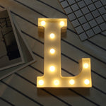 ไฟ LED แขวนตั้งพื้นสีขาวอุ่น ใช้แบตเตอรี่ รุ่น A, N, B, O, C, P, D, Q, E, R, F, G, T, U, V, I, W, J, K, X, L, M, Z