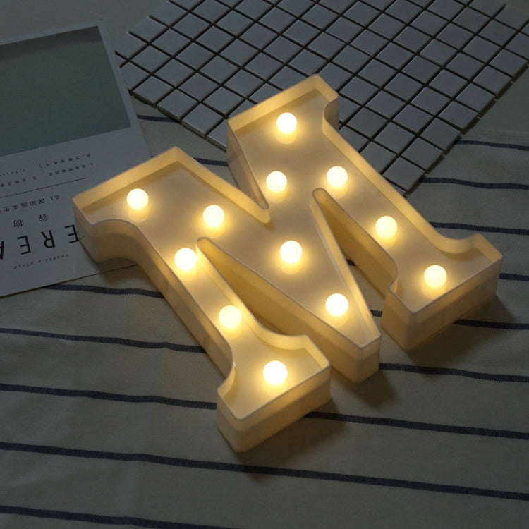 ไฟ LED แขวนตั้งพื้นสีขาวอุ่น ใช้แบตเตอรี่ รุ่น A, N, B, O, C, P, D, Q, E, R, F, G, T, U, V, I, W, J, K, X, L, M, Z