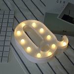 ไฟ LED แขวนตั้งพื้นสีขาวอุ่น ใช้แบตเตอรี่ รุ่น A, N, B, O, C, P, D, Q, E, R, F, G, T, U, V, I, W, J, K, X, L, M, Z