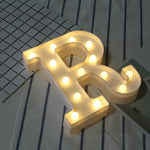 ไฟ LED แขวนตั้งพื้นสีขาวอุ่น ใช้แบตเตอรี่ รุ่น A, N, B, O, C, P, D, Q, E, R, F, G, T, U, V, I, W, J, K, X, L, M, Z