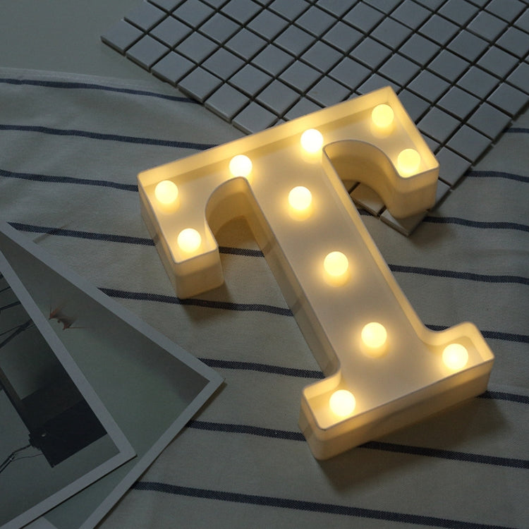 ไฟ LED แขวนตั้งพื้นสีขาวอุ่น ใช้แบตเตอรี่ รุ่น A, N, B, O, C, P, D, Q, E, R, F, G, T, U, V, I, W, J, K, X, L, M, Z