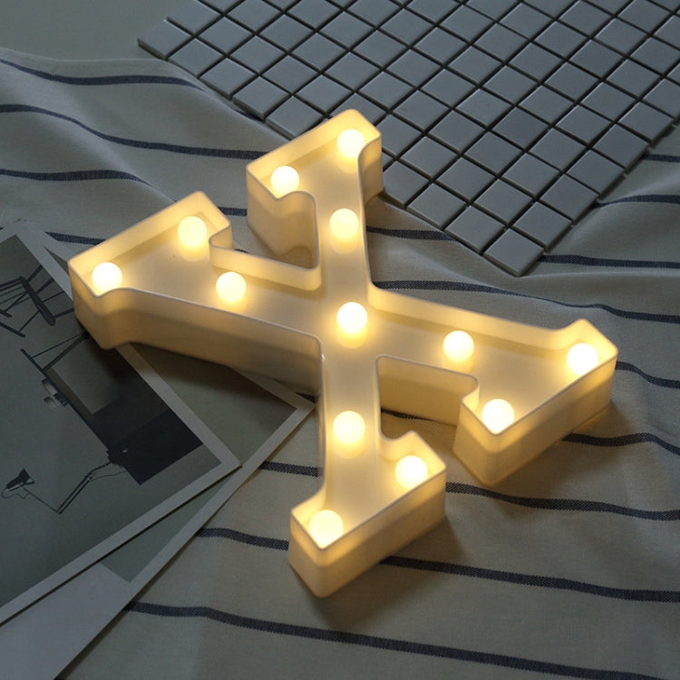 ไฟ LED แขวนตั้งพื้นสีขาวอุ่น ใช้แบตเตอรี่ รุ่น A, N, B, O, C, P, D, Q, E, R, F, G, T, U, V, I, W, J, K, X, L, M, Z