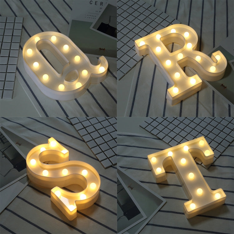 ไฟ LED แขวนตั้งพื้นสีขาวอุ่น ใช้แบตเตอรี่ รุ่น A, N, B, O, C, P, D, Q, E, R, F, G, T, U, V, I, W, J, K, X, L, M, Z