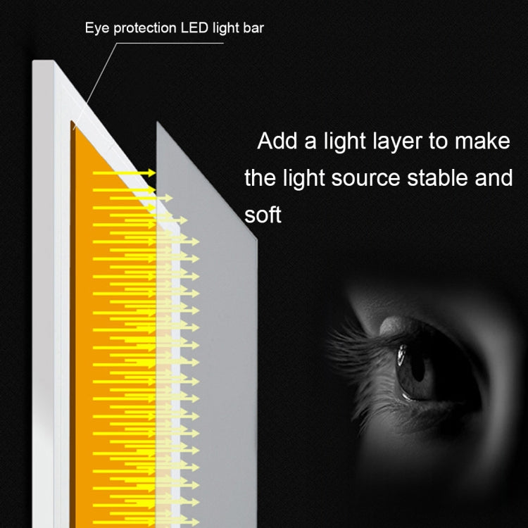 กล่องไฟ LED สำหรับลอกลายงานศิลปะ ขนาด A4 แบบพกพา USB บางพิเศษ พร้อมการควบคุมความสว่าง สำหรับศิลปิน วาดภาพ ร่างภาพ อนิเมชั่น และดูภาพเอ็กซ์เรย์ มีการควบคุมความสว่าง