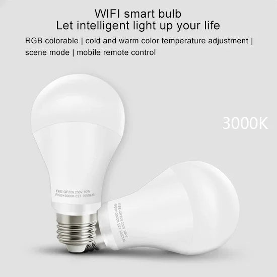 14 LEDs 3000K+RGB 1050 LM ใช้งานร่วมกับ Alexa & Google Home, AC 230V