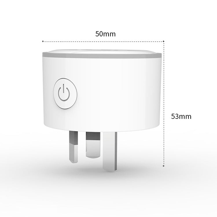 ปลั๊กสมาร์ท WiFi ควบคุมระยะไกลไฟ RGB 10A ใช้งานกับ Alexa & Google Home & IFTTT, AC 100-240V, ปลั๊ก AU, XS-A17