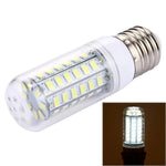 หลอดไฟ LED 56 ดวง SMD 5730, AC 220V, 5W แสงขาว 220V, 5W แสงวอร์มไวท์ 220V