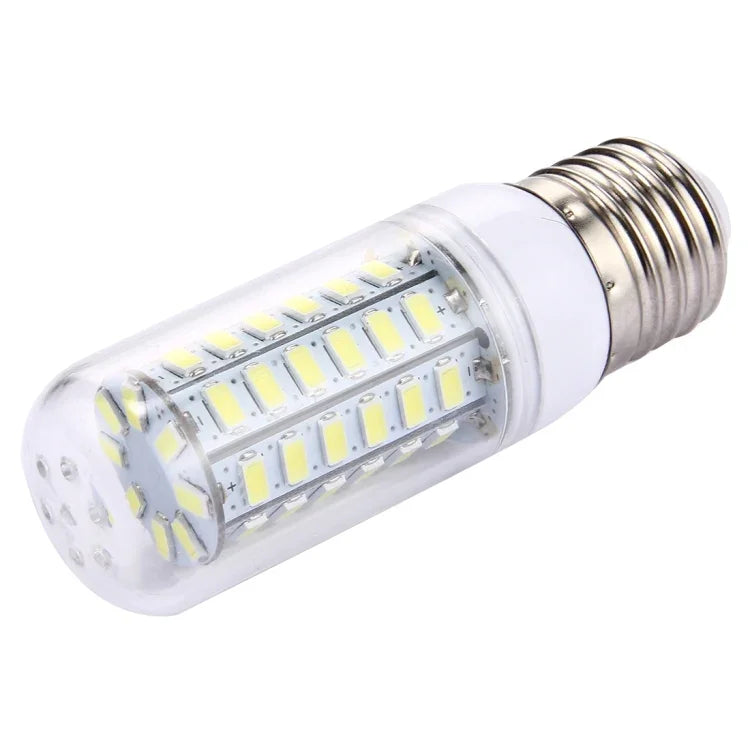 หลอดไฟ LED 56 ดวง SMD 5730, AC 220V, 5W แสงขาว 220V, 5W แสงวอร์มไวท์ 220V