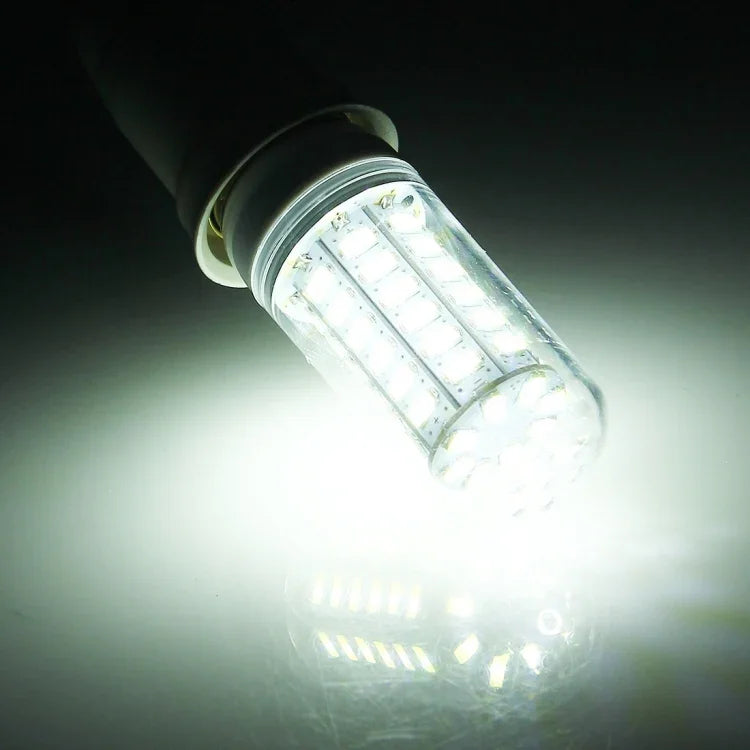 หลอดไฟ LED 56 ดวง SMD 5730, AC 220V, 5W แสงขาว 220V, 5W แสงวอร์มไวท์ 220V