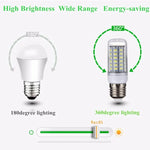 หลอดไฟ LED 56 ดวง SMD 5730, AC 220V, 5W แสงขาว 220V, 5W แสงวอร์มไวท์ 220V