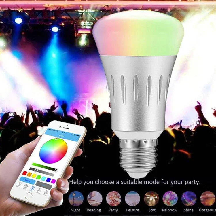 6000K+RGB 600LM ใช้งานร่วมกับ Alexa & Google Home, AC 175-255V
