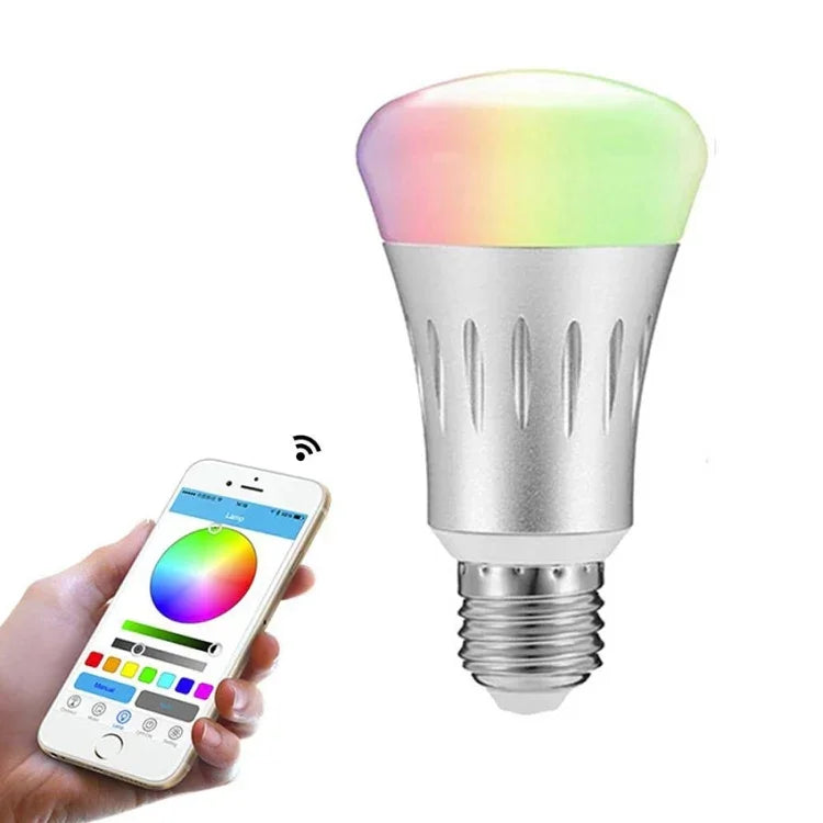 6000K+RGB 600LM ใช้งานร่วมกับ Alexa & Google Home, AC 175-255V