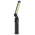 W552 ไฟฉุกเฉินมือถือพับได้ชาร์จไฟผ่าน USB 280LM ขนาด: 13.5 x 3.8 ซม., W552